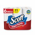 Scott Choose-A-Size Perforated Roll Paper Towels, 1 Ply, 102 Sheets, White, 24 PK 55413